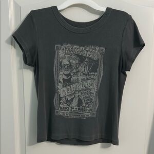Brandy Melville Frankenstein and Dracula top